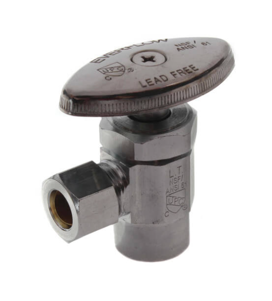 Angle Stop Valve Multi Turn Sweat x OD Compression L/Free