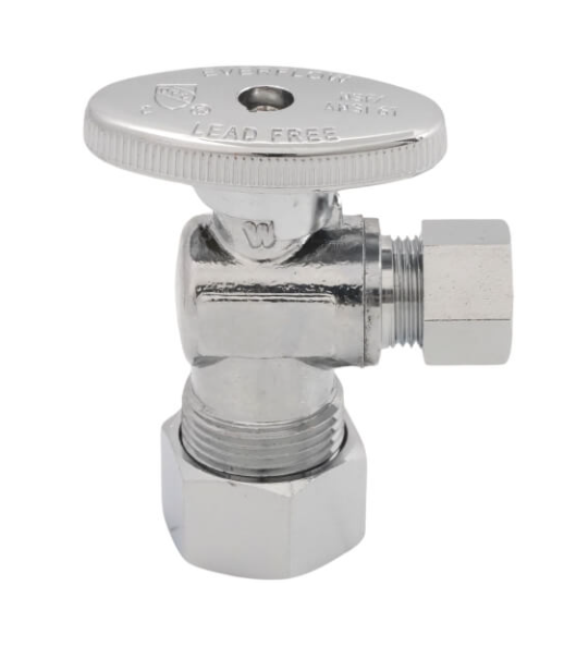 Angle Stop Valve 1/4 Turn L/Free - COMP