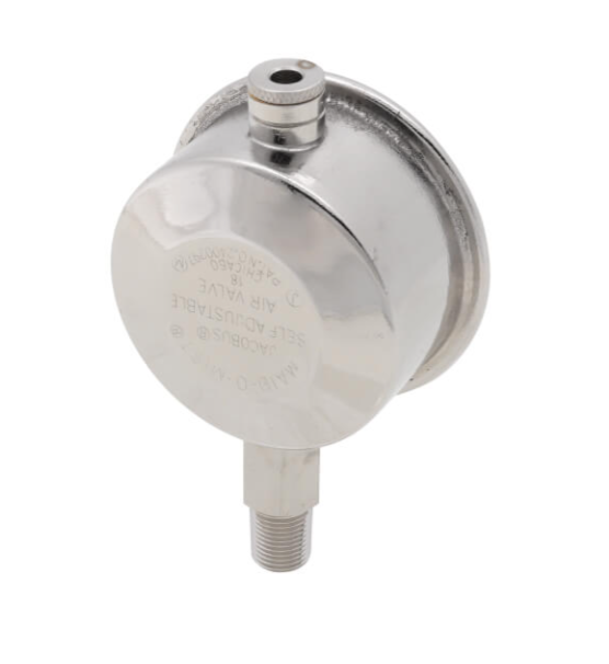 Straight Steam Air Valve  #D - 1/8"