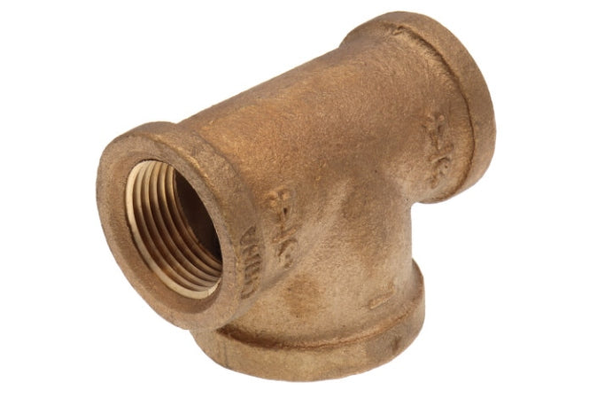 Bull Head Brass Tee (Lead Free)