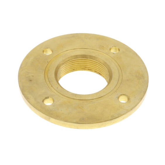 Floor Flange Brass W/ Holes (Lead-Free)