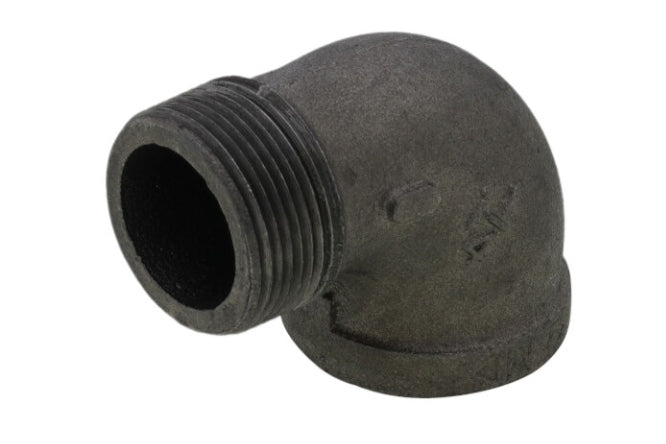 90° Street Elbow Black