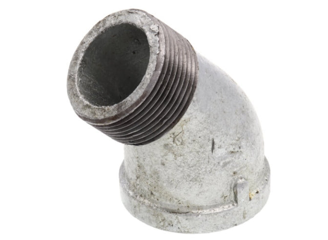 45° Street Elbow Galvanized